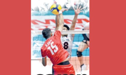 Bahrain amongst 17 teams. out of title contention in Asian volleyball Bahrain amongst 17 teams. out of title contention in Asian volleyball