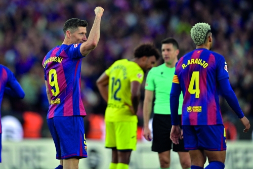 Lewandowski out of Barca’s Copa del Rey semi against Atletico