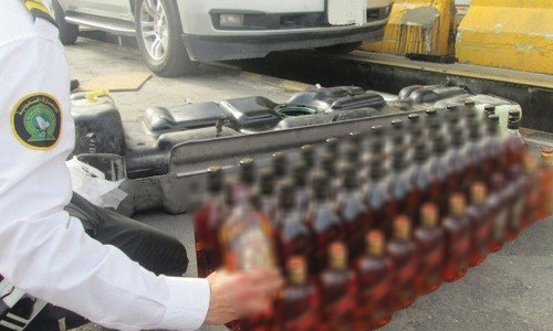 Attempt to smuggle in liquor to Saudi foiled