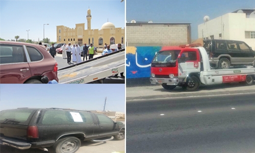 Northern Governor launches campaign to remove abandoned cars in Salmabad Northern Governor launches campaign to remove abandoned cars in Salmabad