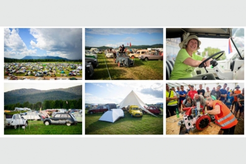 Citroen 2CV lovers gather in Slovenia to take the slow road Citroen 2CV lovers gather in Slovenia to take the slow road