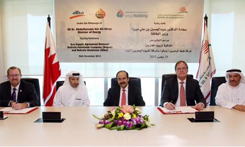 Bapco, Alba sign gas supply deal Bapco, Alba sign gas supply deal