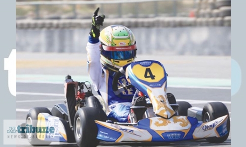 Bahraini karter to compete in Ayrton Senna Trophy