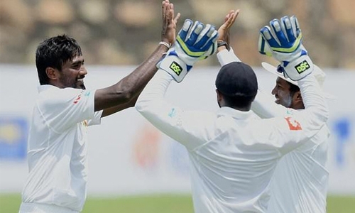 Pradeep picks maiden five-wicket haul in India Test