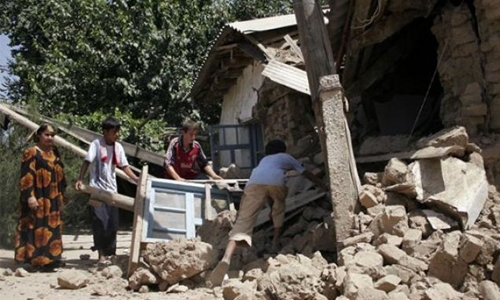 At least two dead in earthquake in Tajikistan At least two dead in earthquake in Tajikistan