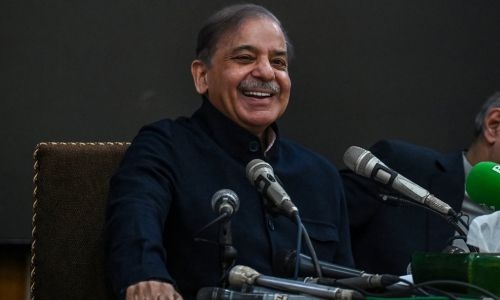 Shehbaz Sharif voted in as Pakistan's prime minister for second time