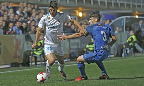 Real score two penalties to beat Fuenlabrada in first leg