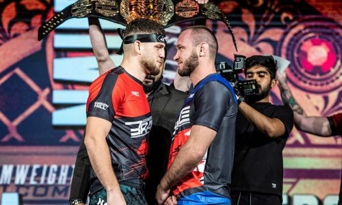 Excitement and tension at fever pitch during BRAVE CF 63 weigh-ins Excitement and tension at fever pitch during BRAVE CF 63 weigh-ins