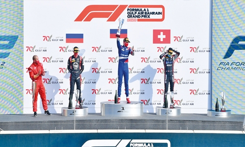 Shwartzman claims pole-to-flag F2 win