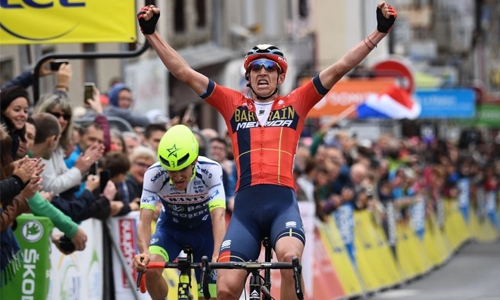 Bahrain-Merida’s Teuns claims Dauphine lead