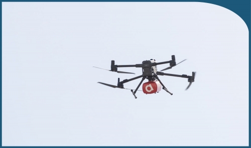 Saudi Arabia Begins First Drone Delivery Trial for Postal Parcels Saudi Arabia Begins First Drone Delivery Trial for Postal Parcels