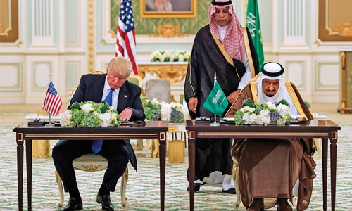 US, Saudi sign deals worth over $380 billion