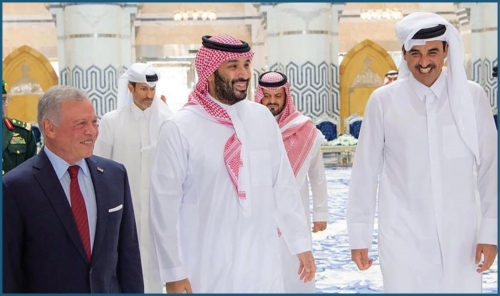 Saudi, Jordan, Qatar Leaders Hold Trilateral Talks in Jeddah