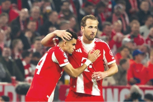 Kane lauds Diaz ‘moment of magic’ after Bayern knock out Real 