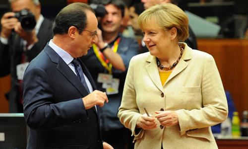 Hollande, Merkel to discuss Syria, refugees in Paris Hollande, Merkel to discuss Syria, refugees in Paris