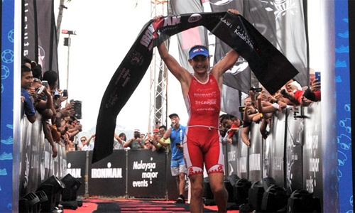  Croneborg wins first Ironman in Malaysia