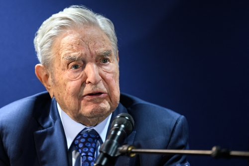 Trump urges criminal charges against George Soros, son