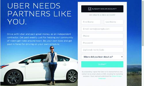 Bahrain taxi drivers protest Uber