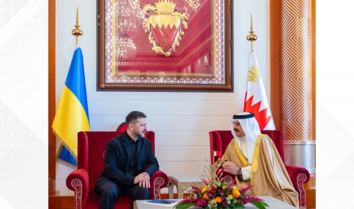 HM King Hamad, Zelensky discuss war in Ukraine and regional tensions