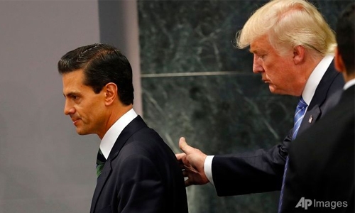 Trump doubles down on illegal immigration after Mexico trip Trump doubles down on illegal immigration after Mexico trip