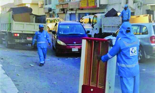 Violations in Riffa removed
