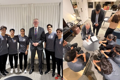 Australia Grants Humanitarian Visas to Five Iranian Women Footballers