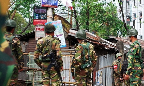 Five militants, army major killed in northeast India