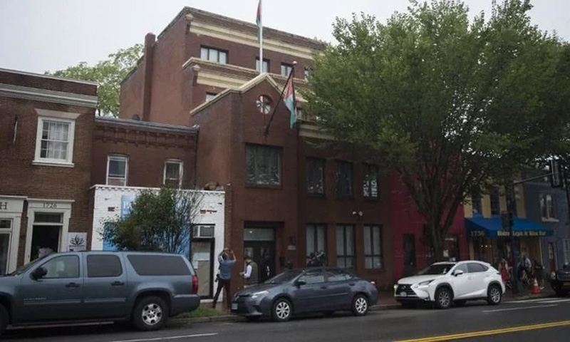 Palestinian mission in Washington shuttered Palestinian mission in Washington shuttered