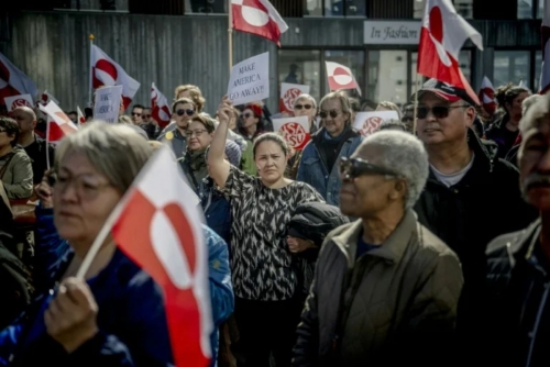 Greenlanders protest outside US consulate's new office