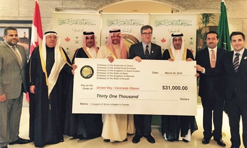 Bahrain’s efforts to support Syrian refugees highlighted
