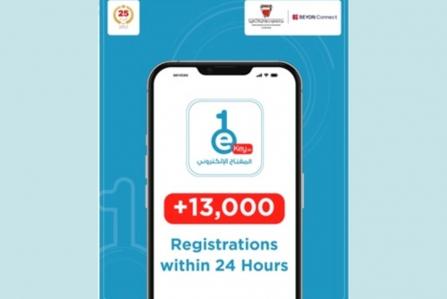 Over 13,000 registrations for eKey 2.0 in just one day 