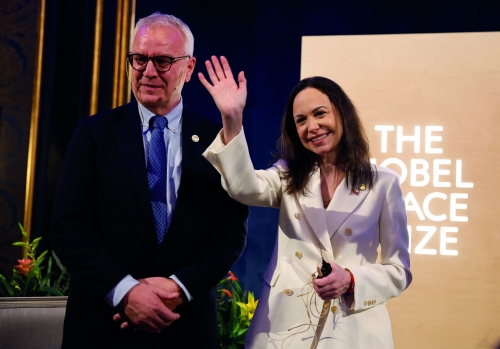 Nobel laureate Machado feared for her life leaving Venezuela Nobel laureate Machado feared for her life leaving Venezuela