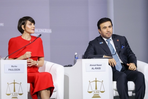 Bahrain’s Professor Marike Paulsson Addresses Global Legal Forum in St. Petersburg