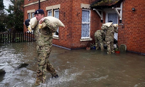 Climate change boosted ‘once-a-century’ floods: study Climate change boosted ‘once-a-century’ floods: study