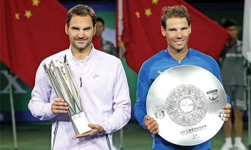 Federer  brushes aside Nadal to win Shanghai Masters