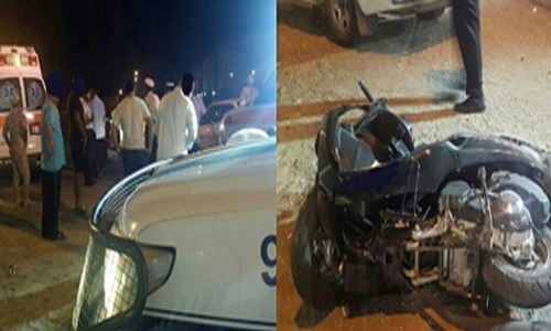 Bahraini motorcyclist killed in accident