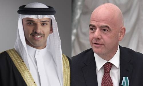 Bahrain backs Infantino for new term as FIFA chief Bahrain backs Infantino for new term as FIFA chief