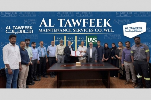 Al Tawfeek Maintenance Services Co. WLL. Achieves Triple ISO Certification Milestone Al Tawfeek Maintenance Services Co. WLL. Achieves Triple ISO Certification Milestone