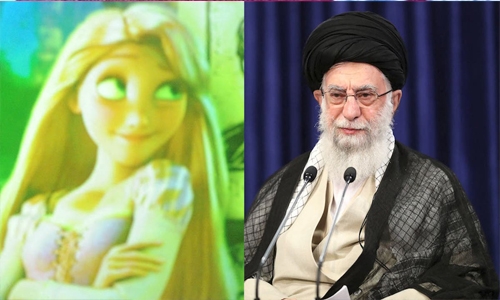 Iran’s Khamenei issues fatwa saying women in cartoons must wear hijab