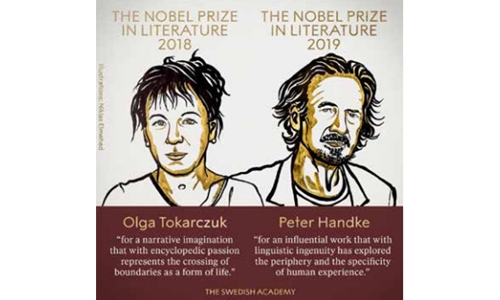 lga Tokarczuk, Peter Handke win Nobel Literature prizes