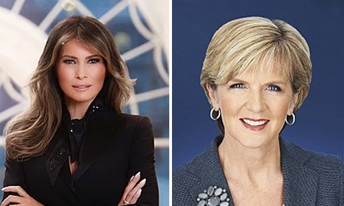 Melania Trump ‘mistook former female Aus FM for partner’ Melania Trump ‘mistook former female Aus FM for partner’