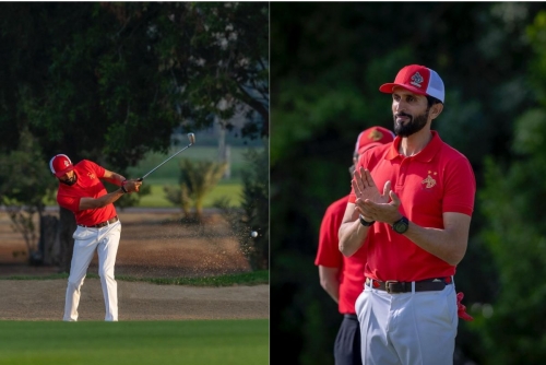 HH Shaikh Nasser bin Hamad Joins Rory McIlroy in Dubai Golf Event HH Shaikh Nasser bin Hamad Joins Rory McIlroy in Dubai Golf Event