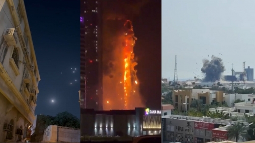 Missile Barrage Shakes Gulf as Iran Retaliates, Airports and Bases Targeted