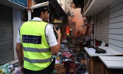 Old Manama Souq Reopens After Fire, Power Restored