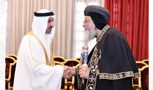 KHGC Chairman meets His Holiness Pope Tawadros
