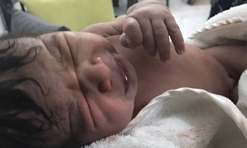 New born found abandoned 