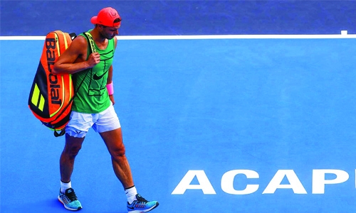 Nadal pulls out of Mexican Open