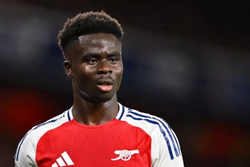 Arsenal’s Saka out for ‘many weeks’ with hamstring injury Arsenal’s Saka out for ‘many weeks’ with hamstring injury