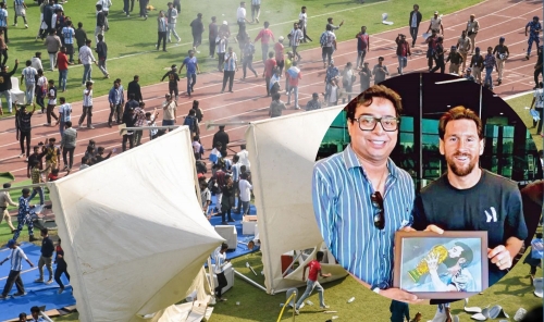 GOAT India Tour Organiser Satadru Dutta Arrested After Chao GOAT India Tour Organiser Satadru Dutta Arrested After Chao