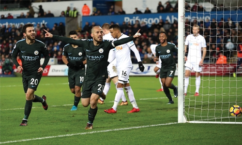 Record victory for Manchester City Record victory for Manchester City